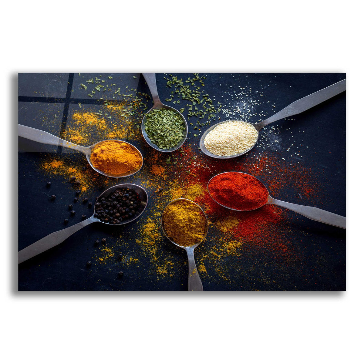 Epic Art 'Mama's Spices' by Epic Portfolio, Acrylic Glass Wall Art