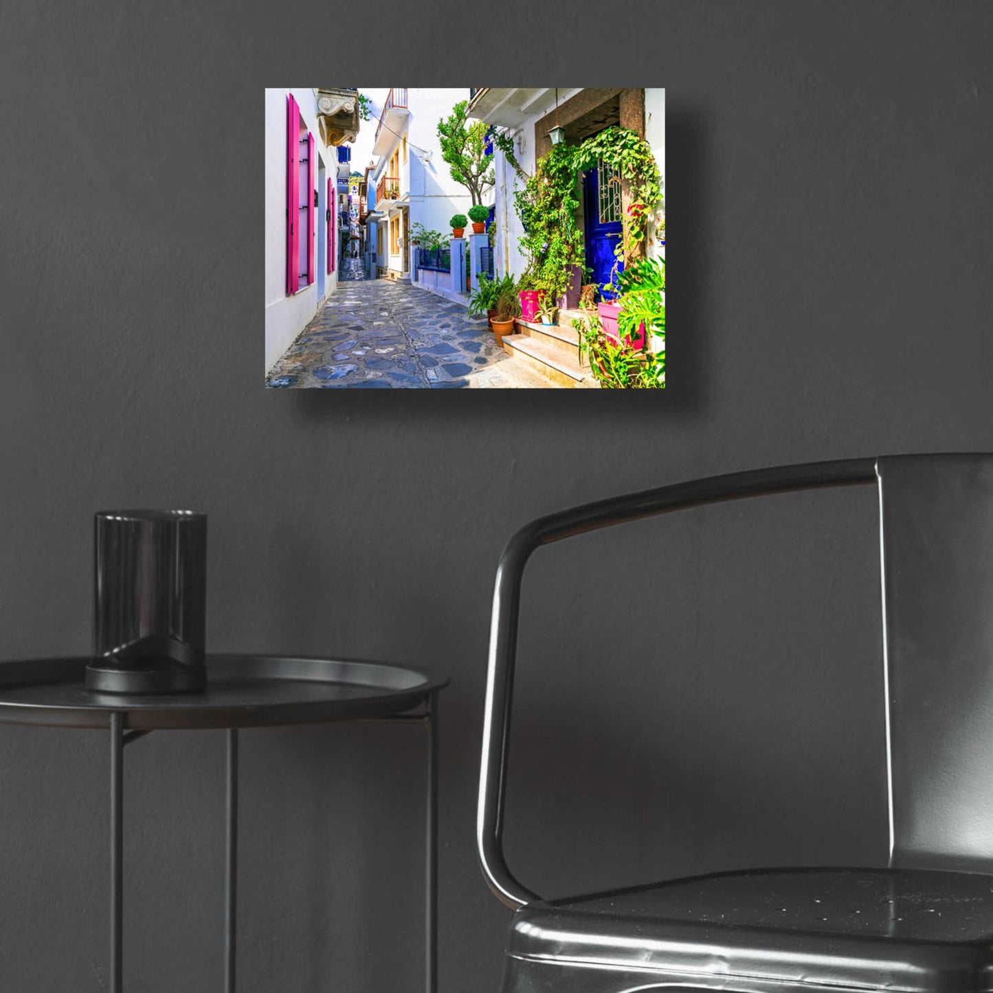 Epic Art 'Moroccan Alley ' by Epic Portfolio, Acrylic Glass Wall Art,16x12