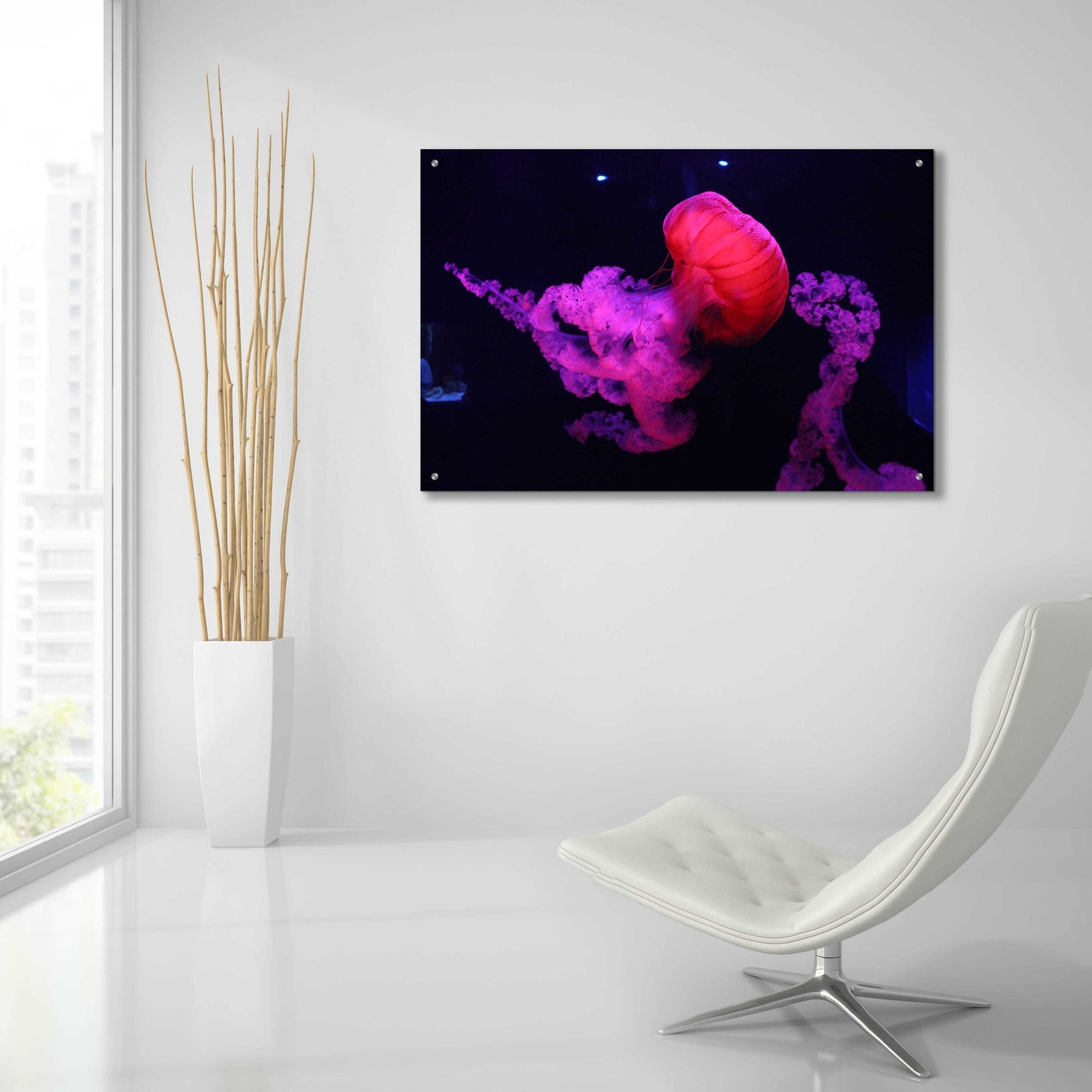 Epic Art 'Mushroom Cloud' by Epic Portfolio, Acrylic Glass Wall Art,36x24