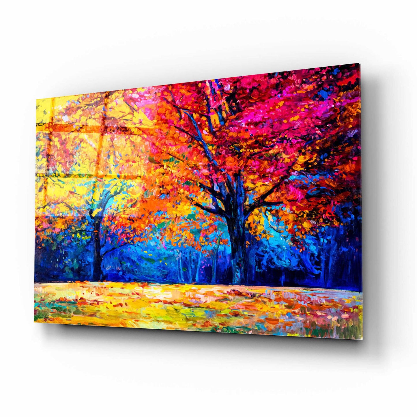 Epic Art 'October' by Epic Portfolio, Acrylic Glass Wall Art,16x12