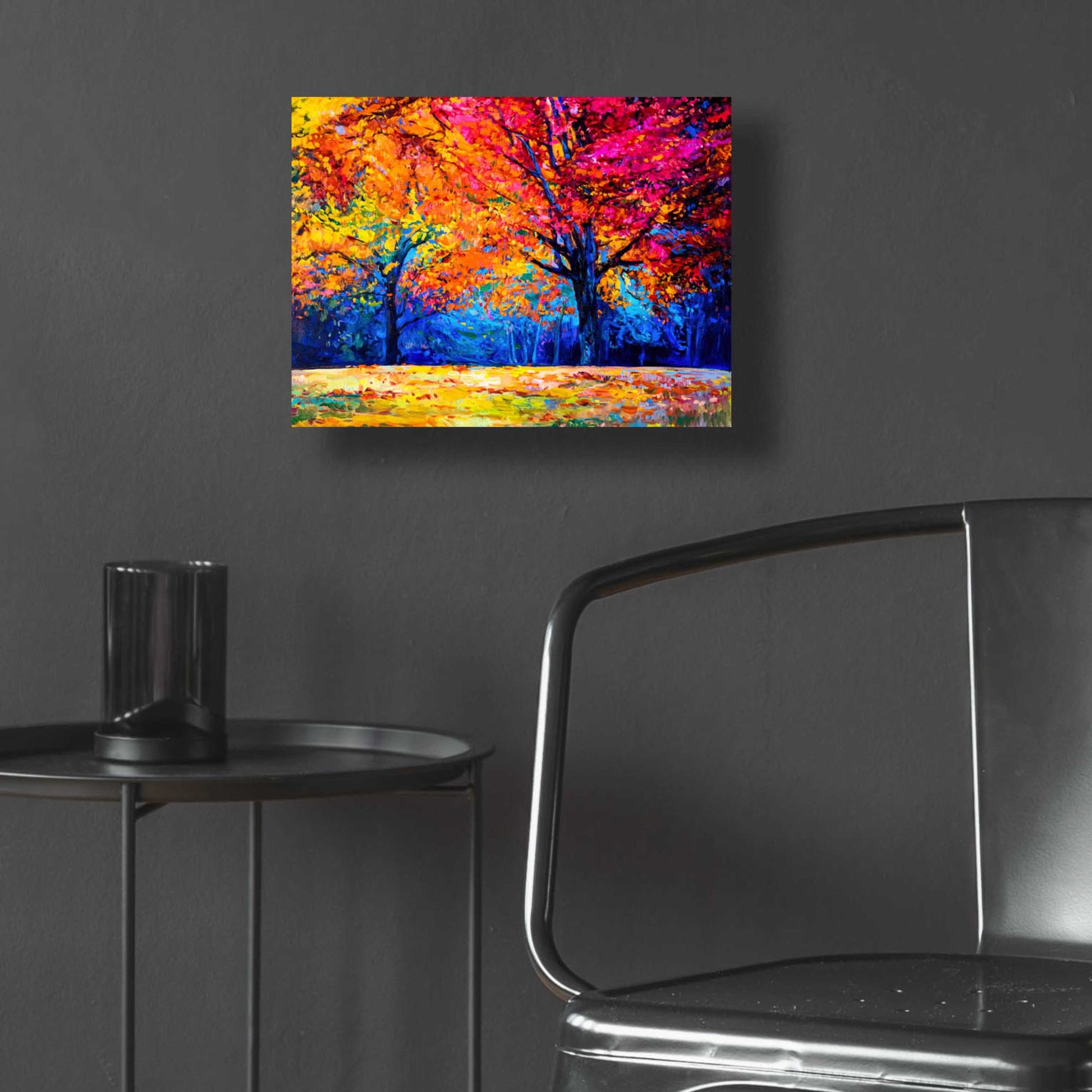 Epic Art 'October' by Epic Portfolio, Acrylic Glass Wall Art,16x12