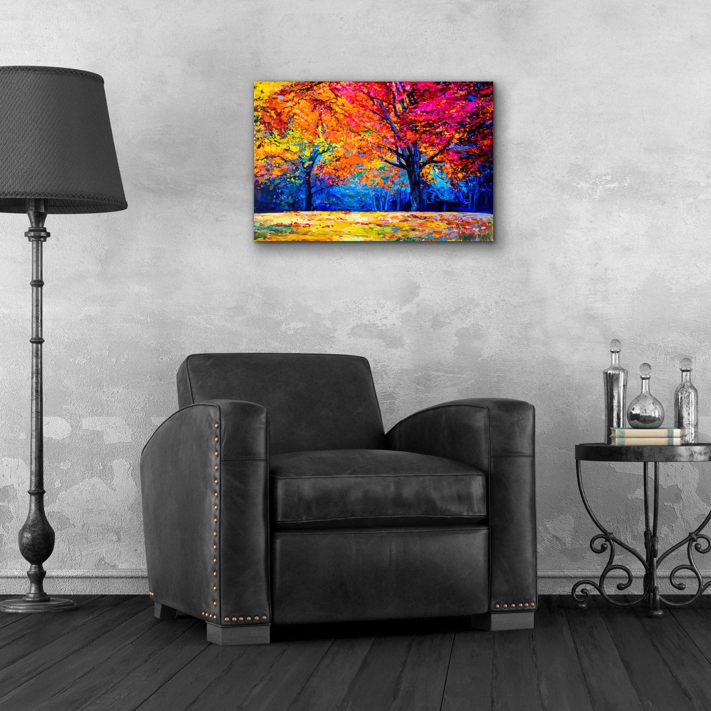 Epic Art 'October' by Epic Portfolio, Acrylic Glass Wall Art,24x16