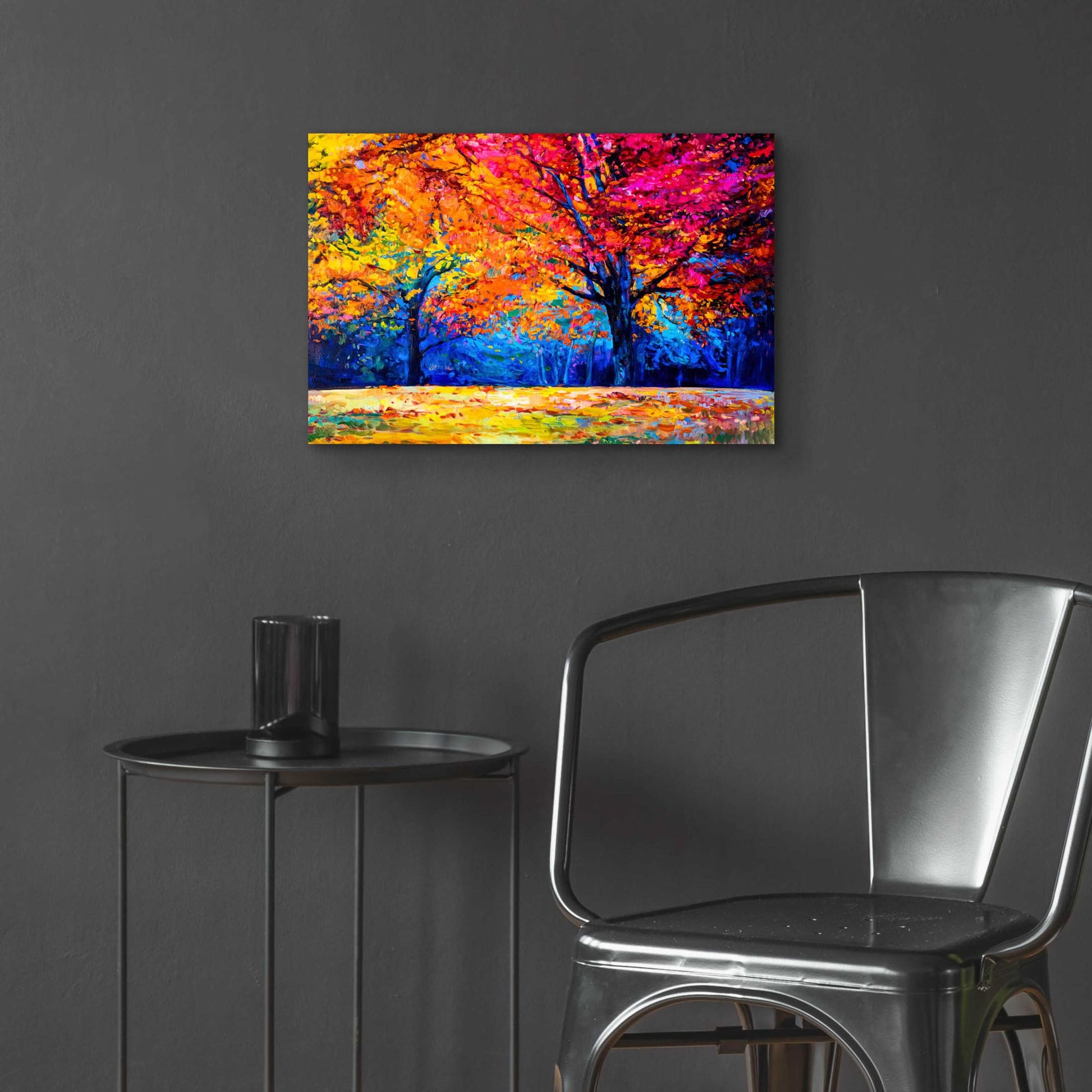 Epic Art 'October' by Epic Portfolio, Acrylic Glass Wall Art,24x16