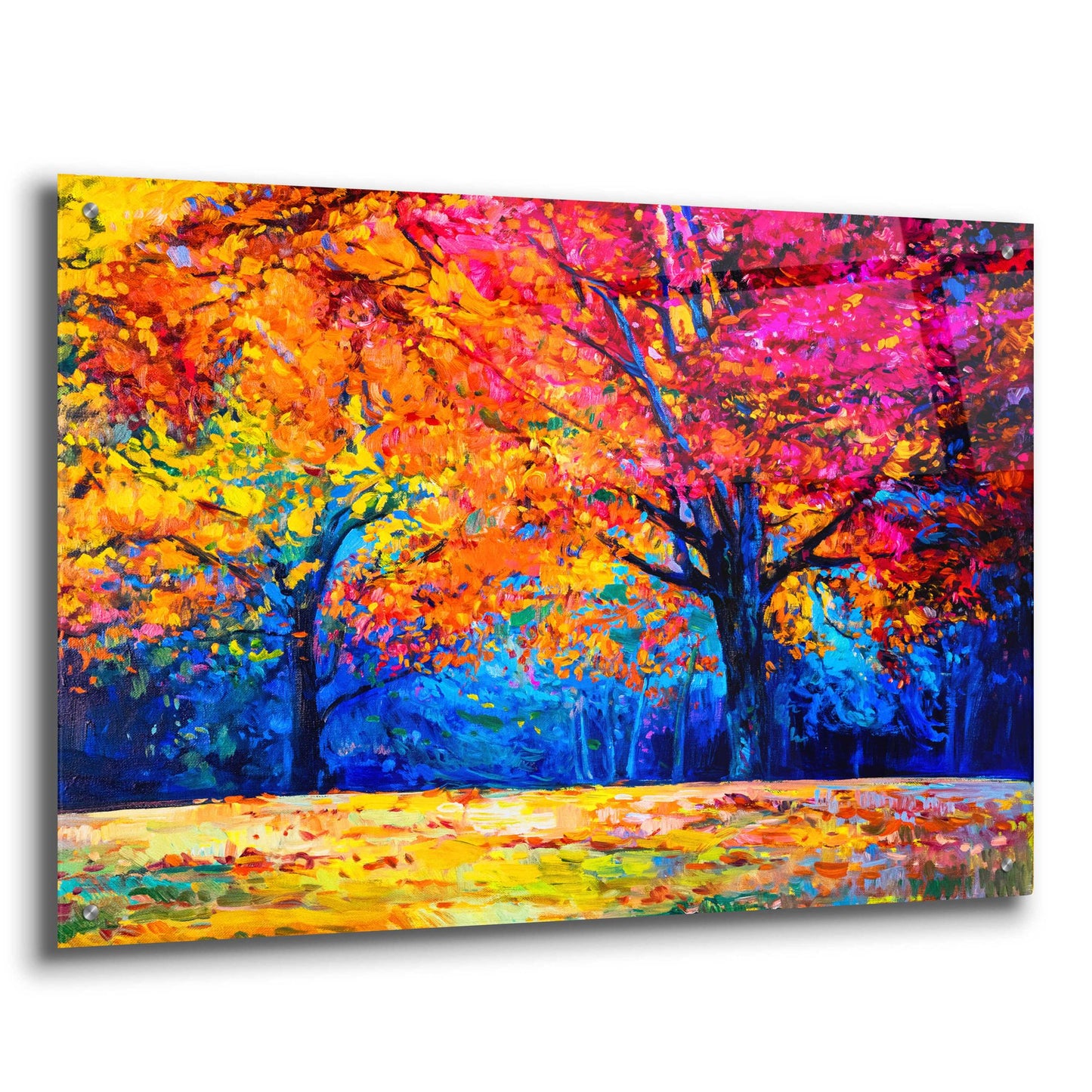 Epic Art 'October' by Epic Portfolio, Acrylic Glass Wall Art,36x24