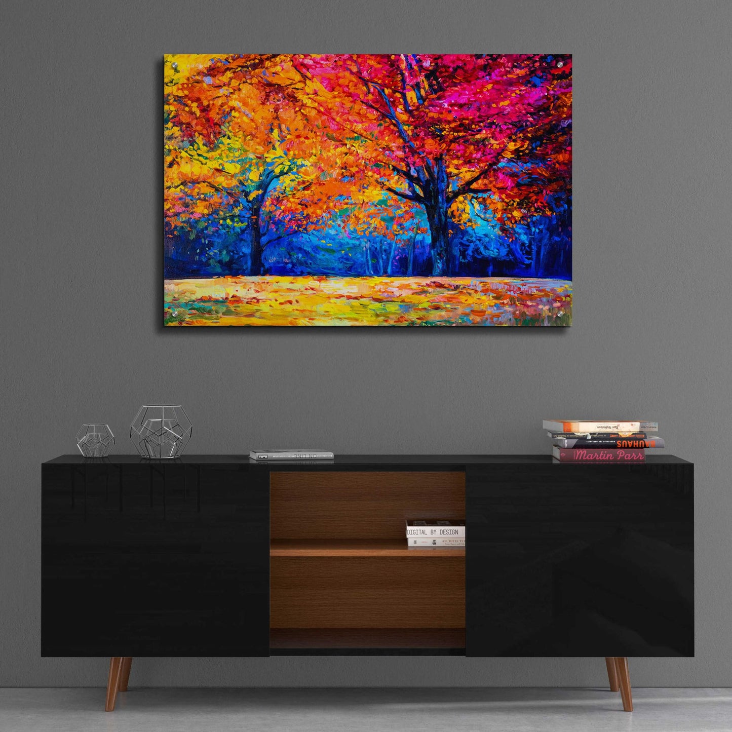 Epic Art 'October' by Epic Portfolio, Acrylic Glass Wall Art,36x24