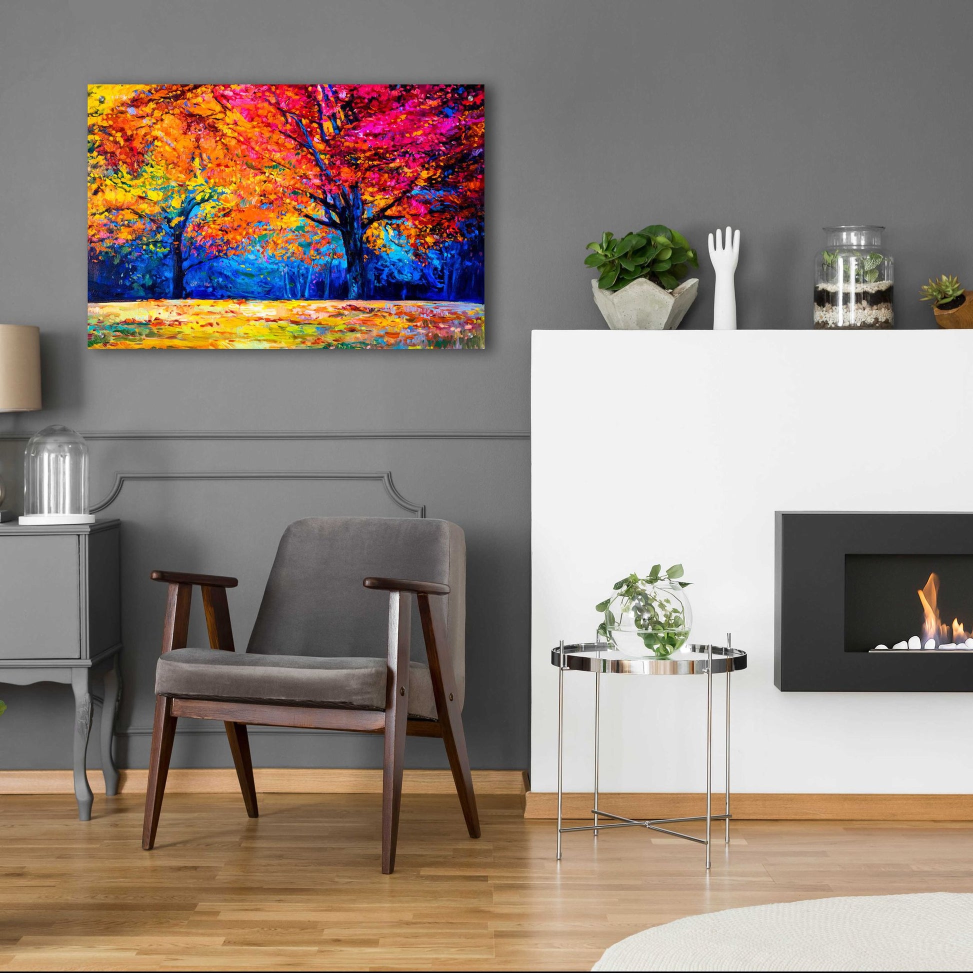 Epic Art 'October' by Epic Portfolio, Acrylic Glass Wall Art,36x24