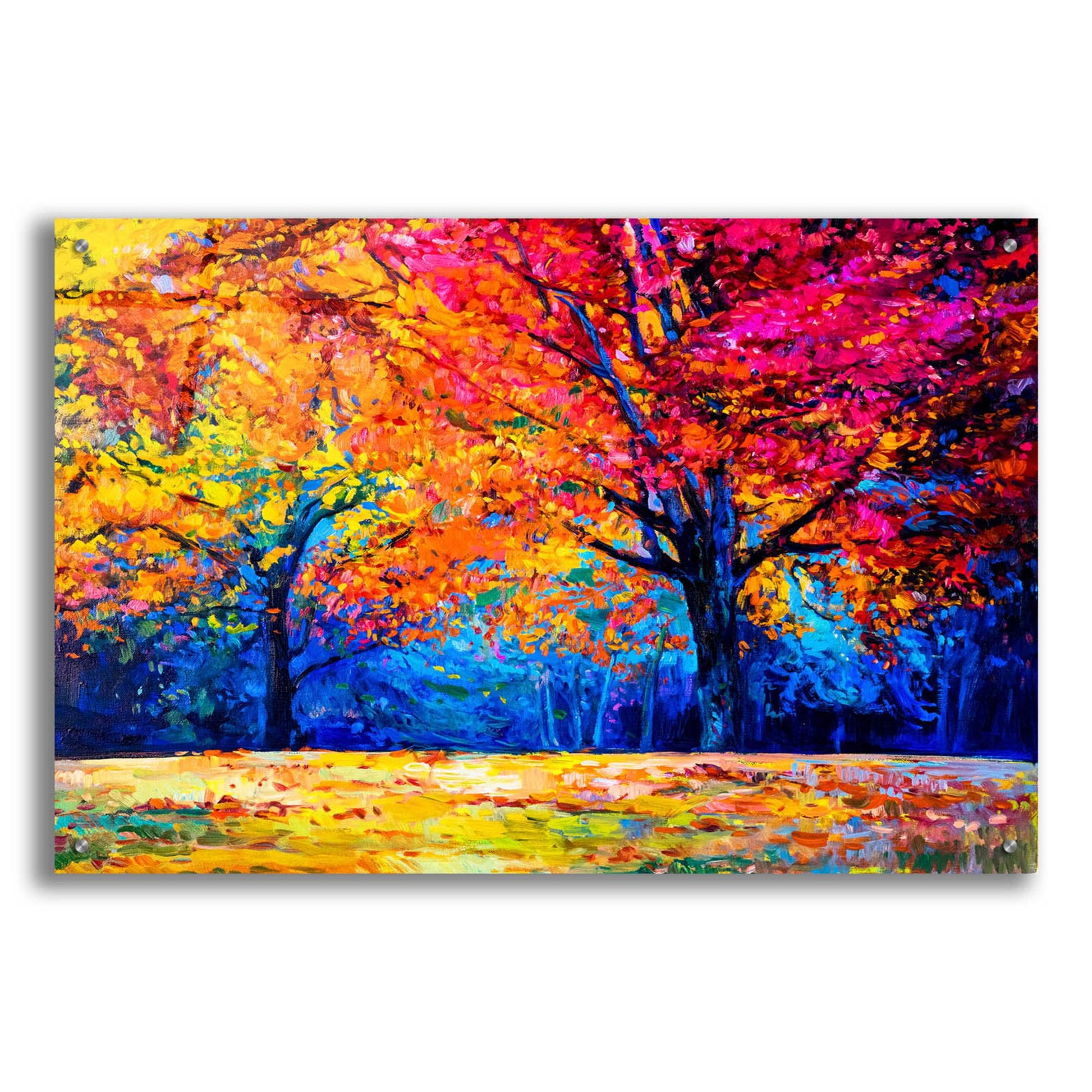 Epic Art 'October' by Epic Portfolio, Acrylic Glass Wall Art,36x24