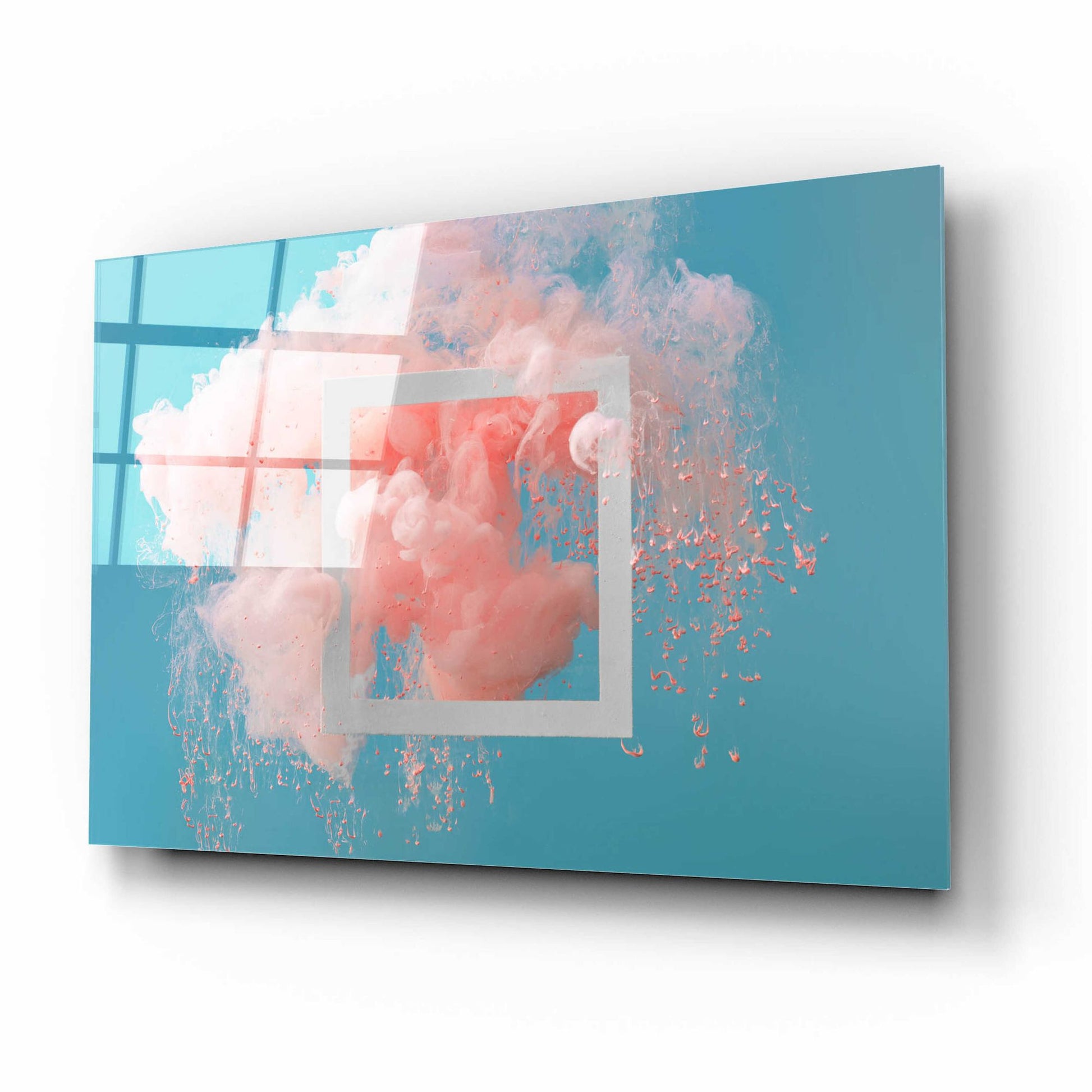 Epic Art 'Smokey Outlook' by Epic Portfolio, Acrylic Glass Wall Art,16x12