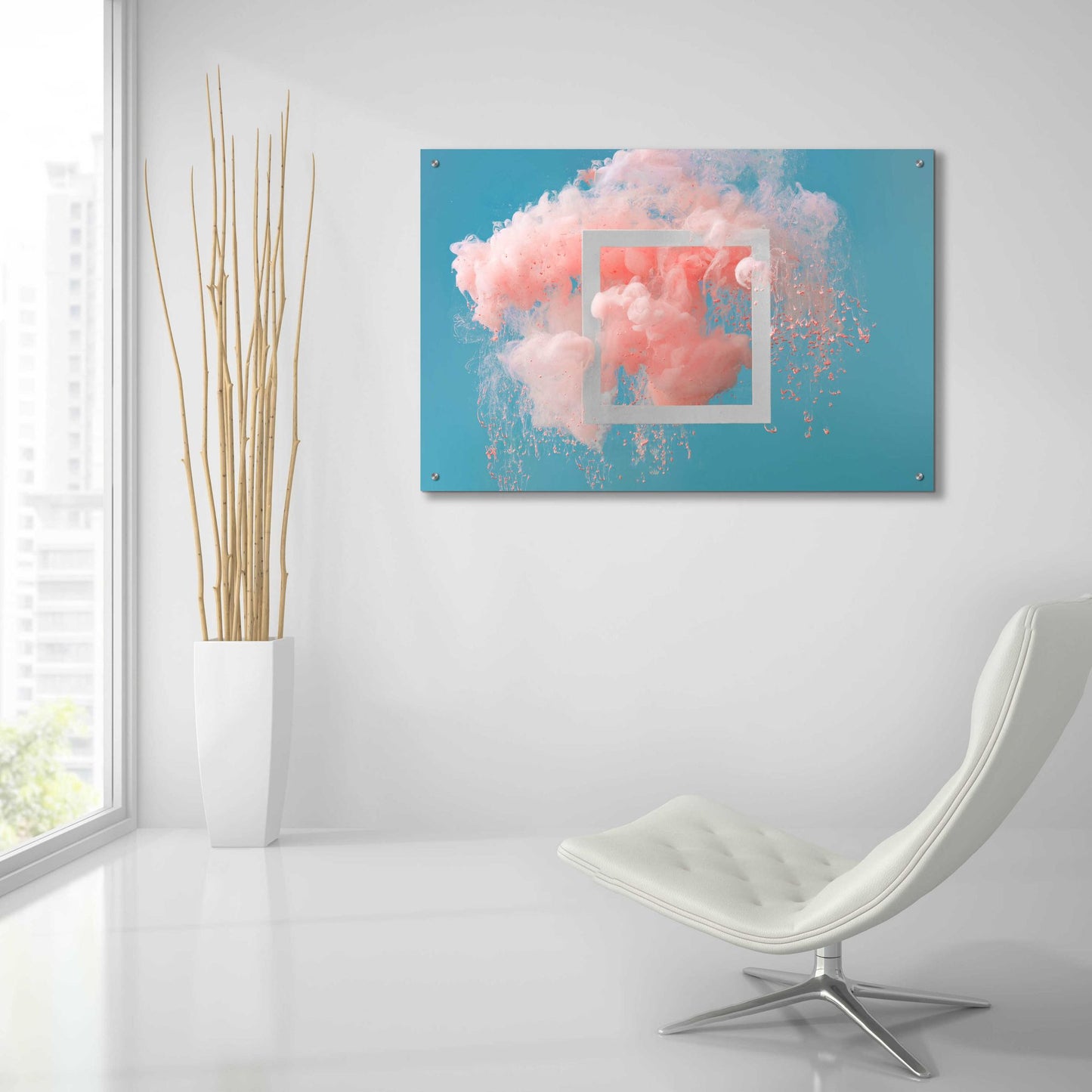 Epic Art 'Smokey Outlook' by Epic Portfolio, Acrylic Glass Wall Art,36x24