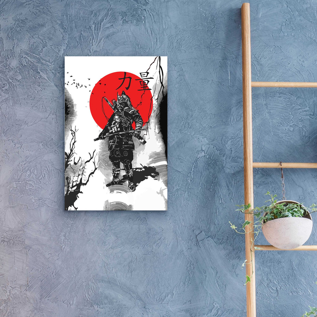 Epic Art 'The Last Samurai ' by Epic Portfolio, Acrylic Glass Wall Art,16x24