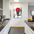 Epic Art 'The Last Samurai ' by Epic Portfolio, Acrylic Glass Wall Art,24x36