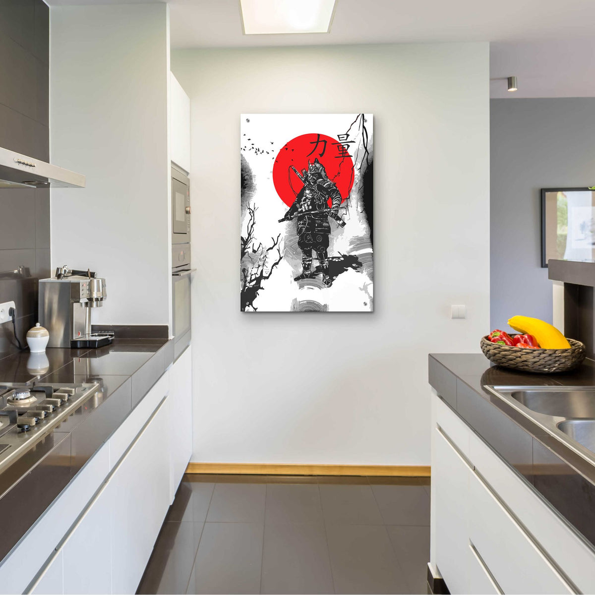Epic Art 'The Last Samurai ' by Epic Portfolio, Acrylic Glass Wall Art,24x36