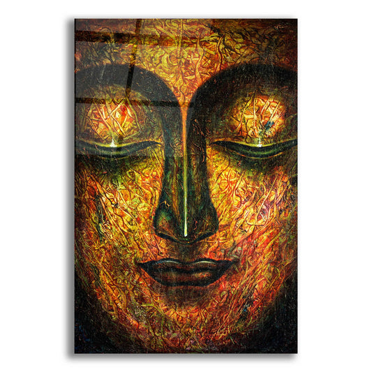 Epic Art 'Tranquil Budha' by Epic Portfolio, Acrylic Glass Wall Art