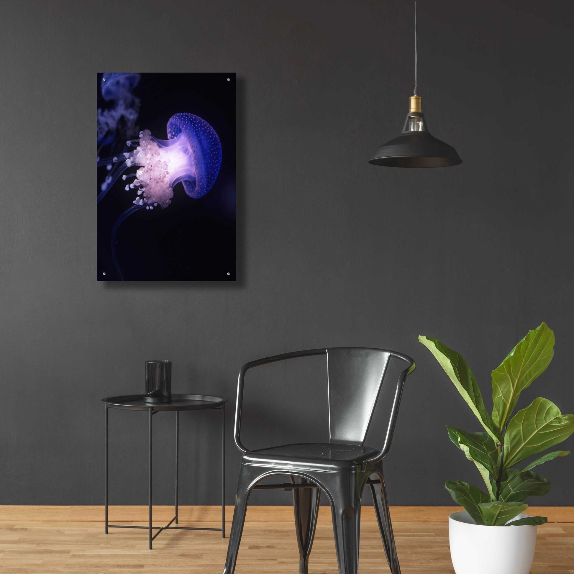 Epic Art 'Underwater Mushroom' by Epic Portfolio, Acrylic Glass Wall Art,24x36