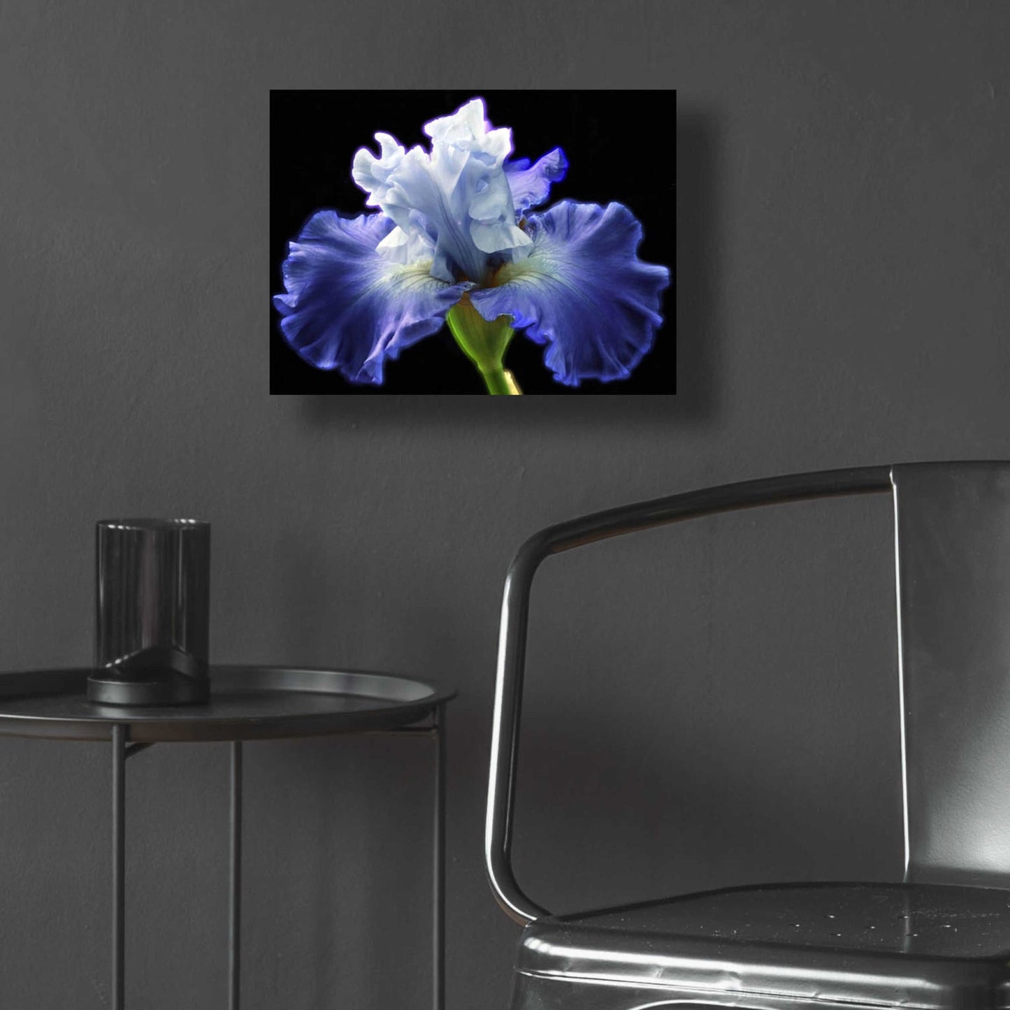 Epic Art 'Violet Blaze ' by Epic Portfolio, Acrylic Glass Wall Art,16x12