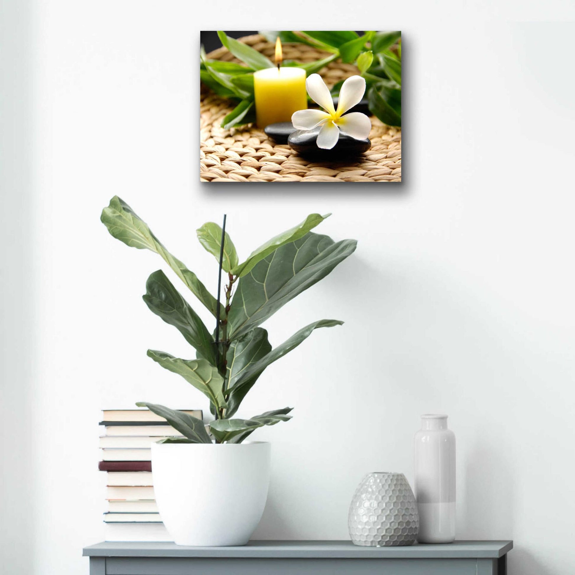 Epic Art 'Zen Moments' by Epic Portfolio, Acrylic Glass Wall Art,16x12