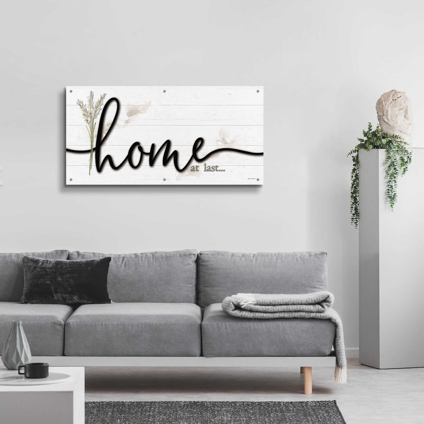 Epic Art 'Home at Last ' by Susie Boyer, Acrylic Glass Wall Art,48x24