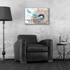 Epic Art 'I Think of You ' by Diane Fifer, Acrylic Glass Wall Art,24x16