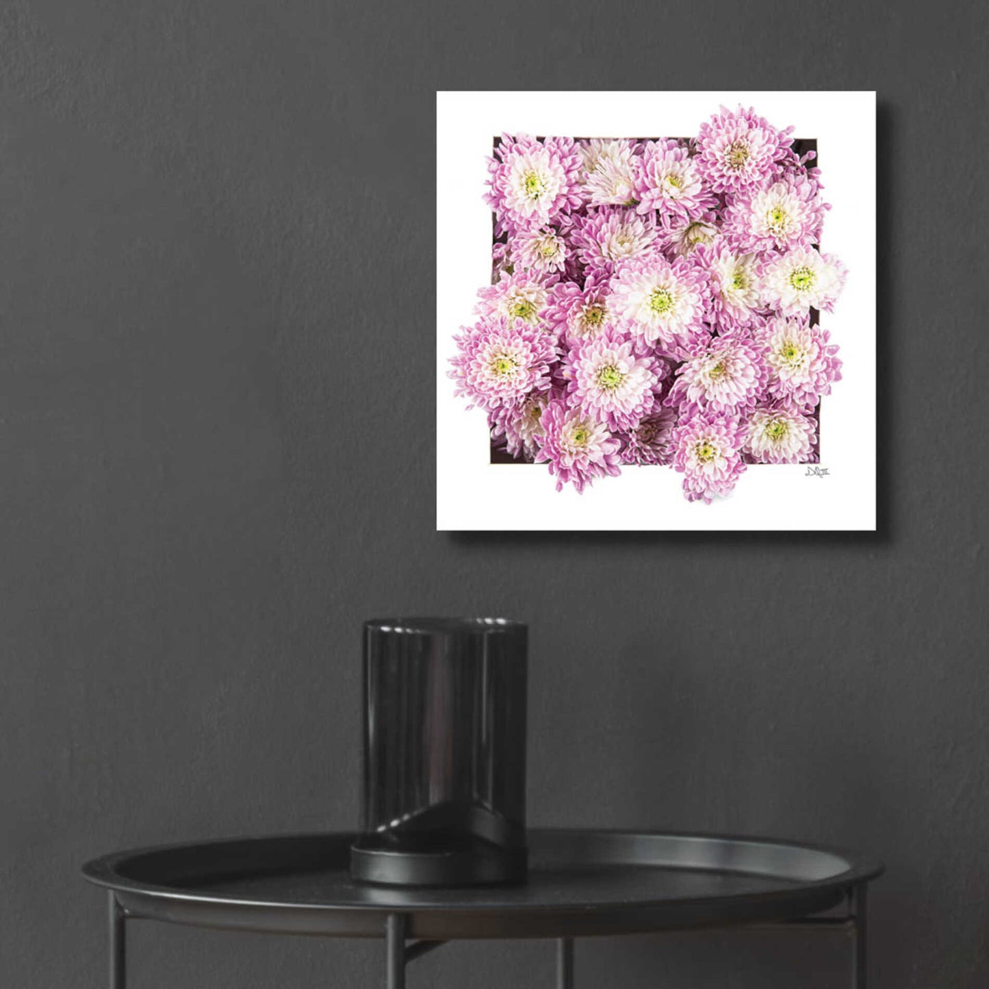 Epic Art 'Pretty in Purple II' by Donnie Quillen, Acrylic Glass Wall Art,12x12