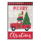 Epic Art 'Christmas Tree Truck' by Deb Strain, Acrylic Glass Wall Art