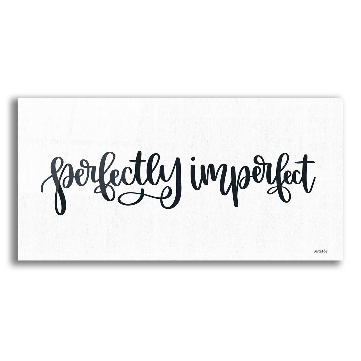 Epic Art 'Perfectly Imperfect ' by Imperfect Dust, Acrylic Glass Wall Art,24x12