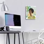Epic Art 'Tropics' by Jessica Mingo, Acrylic Glass Wall Art,12x16