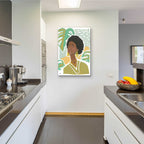Epic Art 'Tropics' by Jessica Mingo, Acrylic Glass Wall Art,24x36