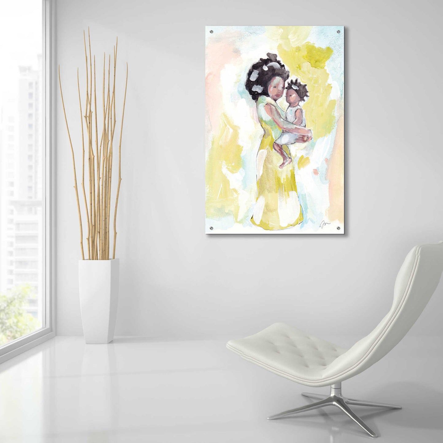 Epic Art 'Unconditional Love' by Jessica Mingo, Acrylic Glass Wall Art,24x36