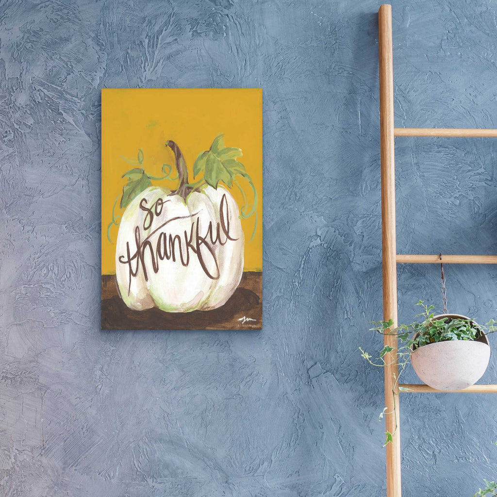 Epic Art 'So Thankful' by Jessica Mingo, Acrylic Glass Wall Art,16x24