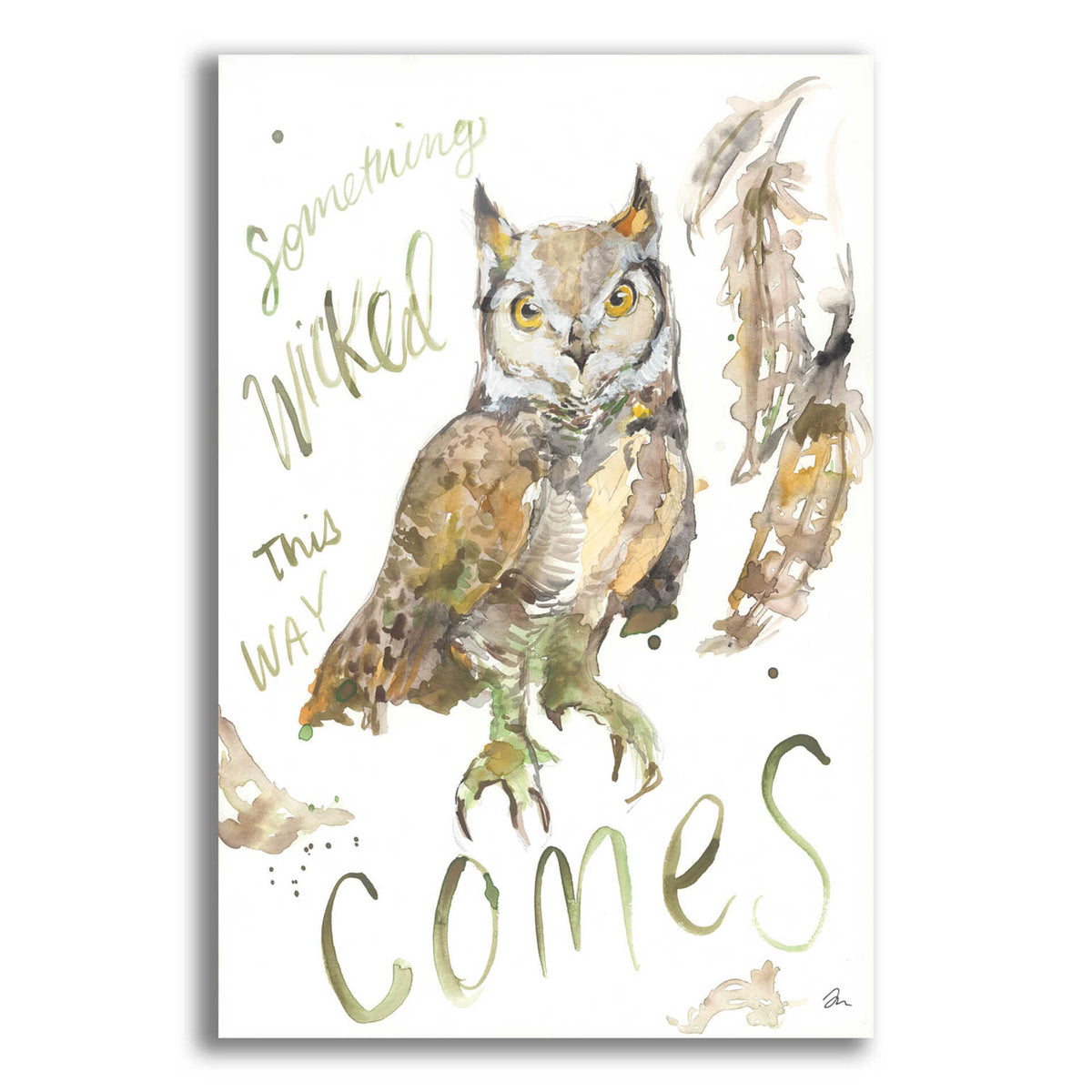 Epic Art 'Something Wicked' by Jessica Mingo, Acrylic Glass Wall Art