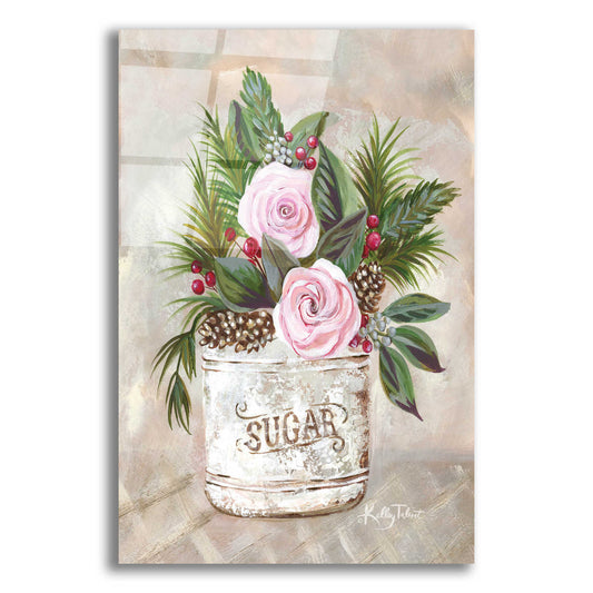 Epic Art 'Christmas Sugar Bouquet' by Kelley Talent, Acrylic Glass Wall Art