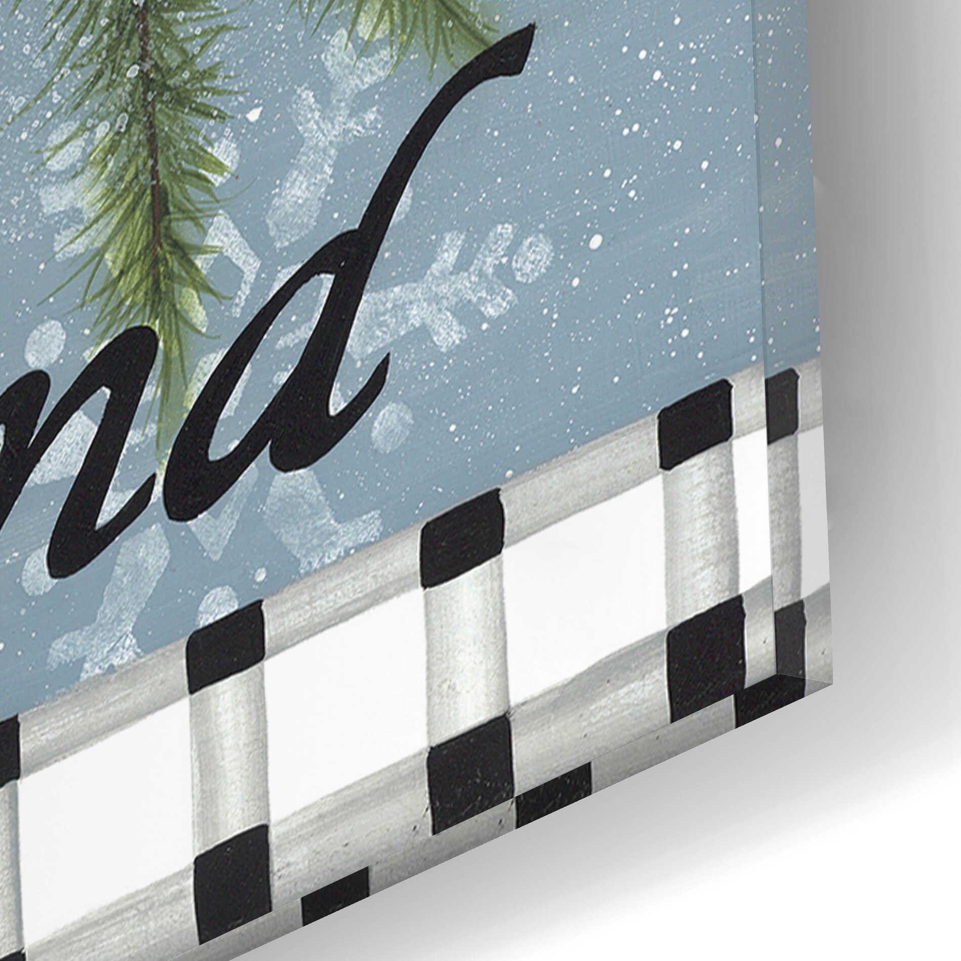 Epic Art 'Winter Wonderland' by Lisa Kennedy, Acrylic Glass Wall Art,12x16