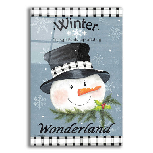 Epic Art 'Winter Wonderland' by Lisa Kennedy, Acrylic Glass Wall Art