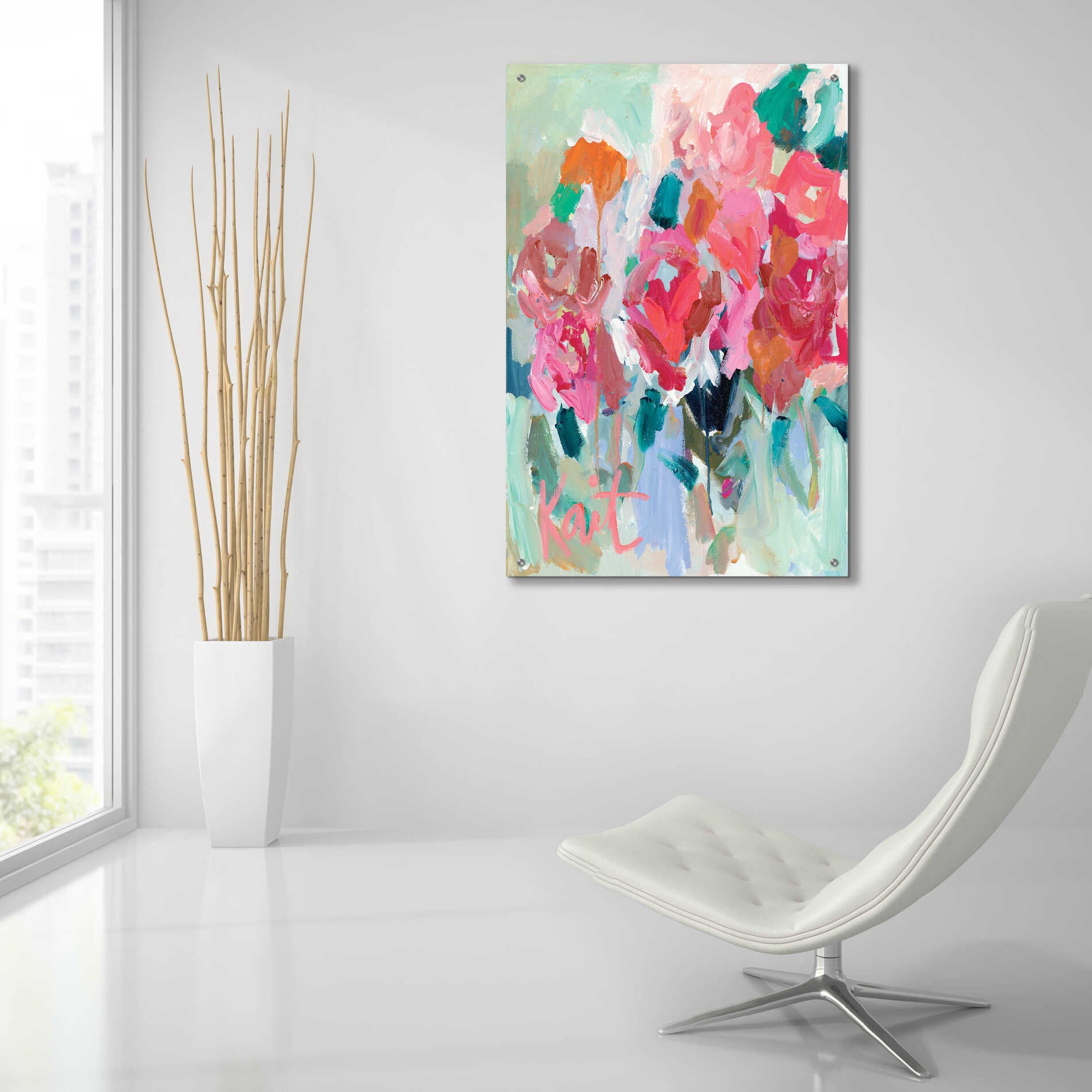 Epic Art 'Plant Dreams' by Kait Roberts, Acrylic Glass Wall Art,24x36