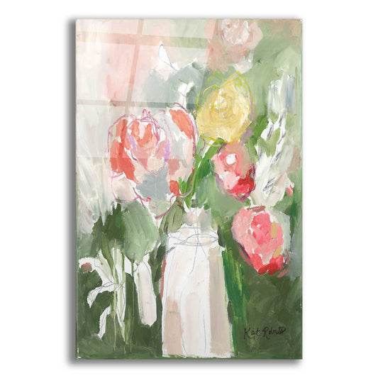 Epic Art 'Flowers for Diane' by Kait Roberts, Acrylic Glass Wall Art