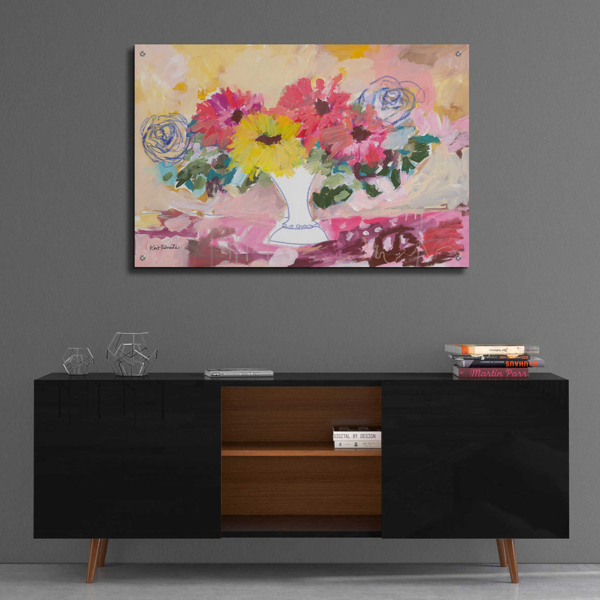 Epic Art 'It's All Good' by Kait Roberts, Acrylic Glass Wall Art,36x24