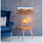 Epic Art 'Moab Sand Flats I' by Lori Deiter, Acrylic Glass Wall Art,24x12