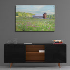 Epic Art 'Summer on the Farm' by Lori Deiter, Acrylic Glass Wall Art,36x24
