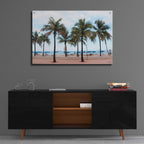 Epic Art 'Florida Palms' by Lori Deiter, Acrylic Glass Wall Art,36x24