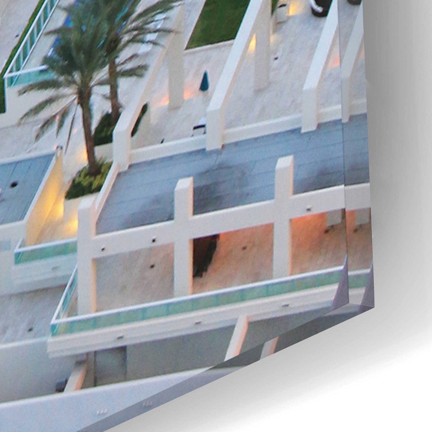 Epic Art 'Fort Lauderdale Beach' by Lori Deiter, Acrylic Glass Wall Art,12x16