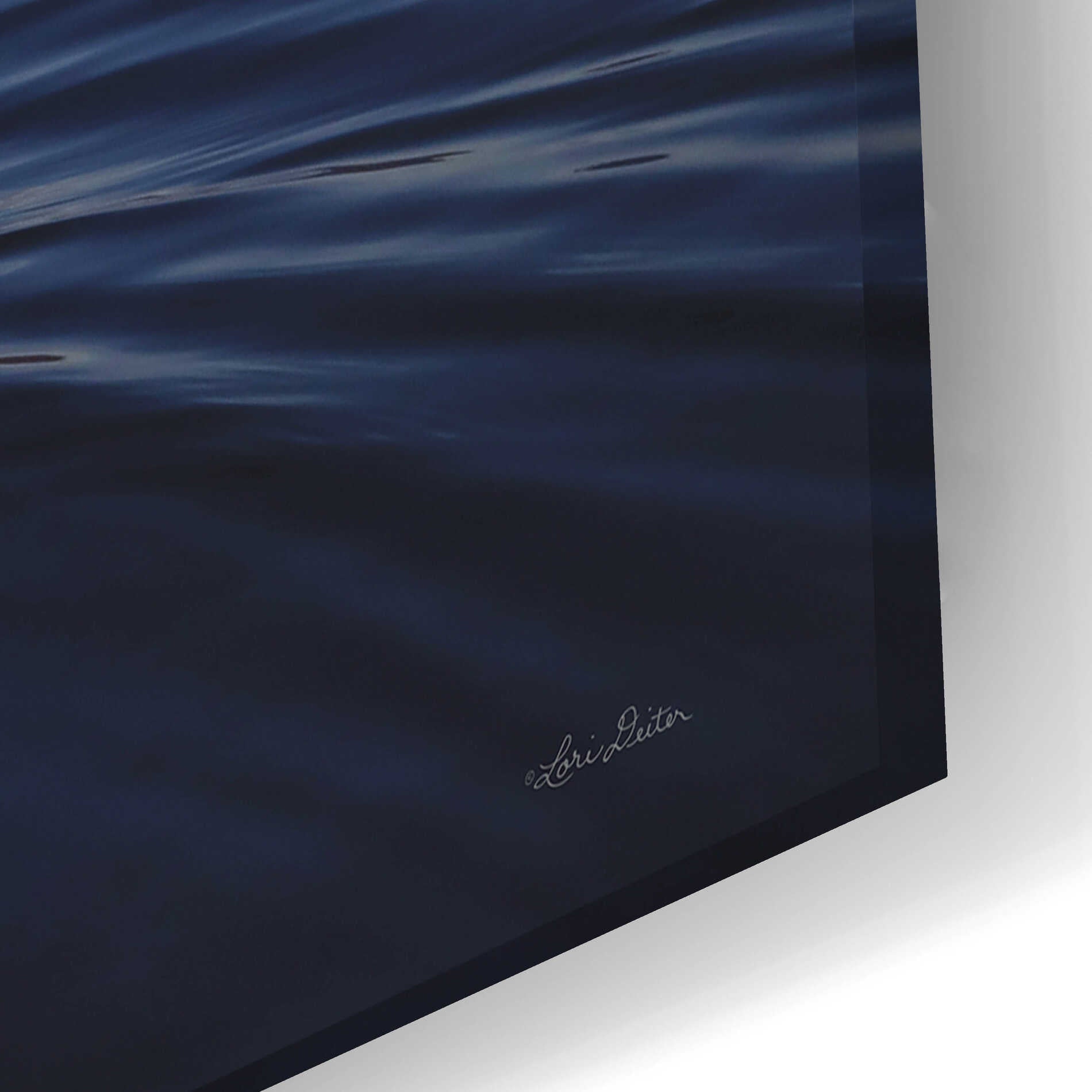 Epic Art 'Kayaking on French Bay' by Lori Deiter, Acrylic Glass Wall Art,24x16