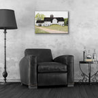 Epic Art 'Big Country Barn' by Lori Deiter, Acrylic Glass Wall Art,24x16