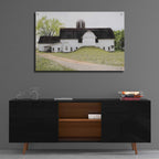 Epic Art 'Big Country Barn' by Lori Deiter, Acrylic Glass Wall Art,36x24