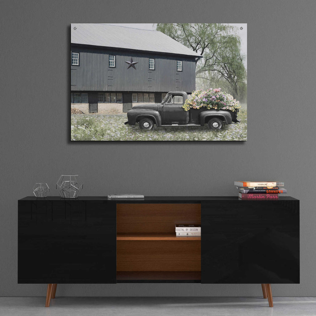 Epic Art 'High on Summertime' by Lori Deiter, Acrylic Glass Wall Art,36x24
