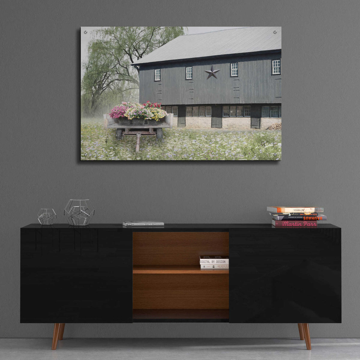 Epic Art 'Living Easy' by Lori Deiter, Acrylic Glass Wall Art,36x24