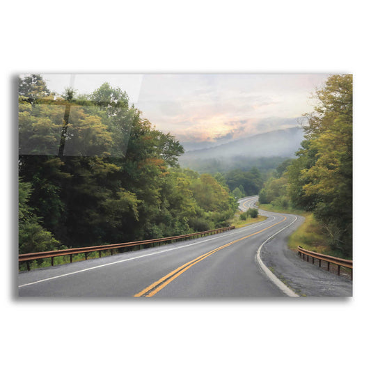 Epic Art 'Curve Ahead' by Lori Deiter, Acrylic Glass Wall Art