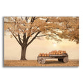 Epic Art 'Autumn Leaves and Pumpkins Please' by Lori Deiter, Acrylic Glass Wall Art
