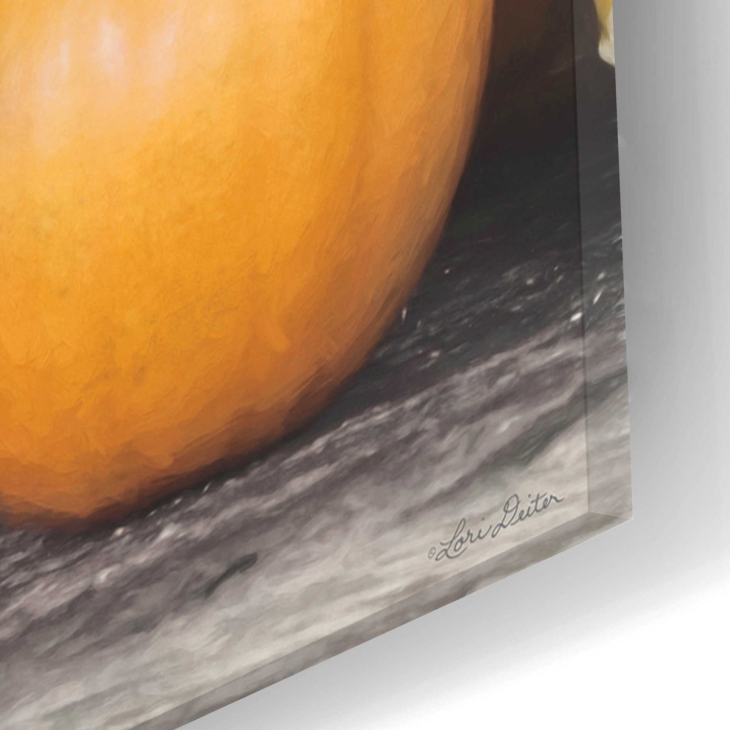 Epic Art 'Autumn Still Live' by Lori Deiter, Acrylic Glass Wall Art,16x24