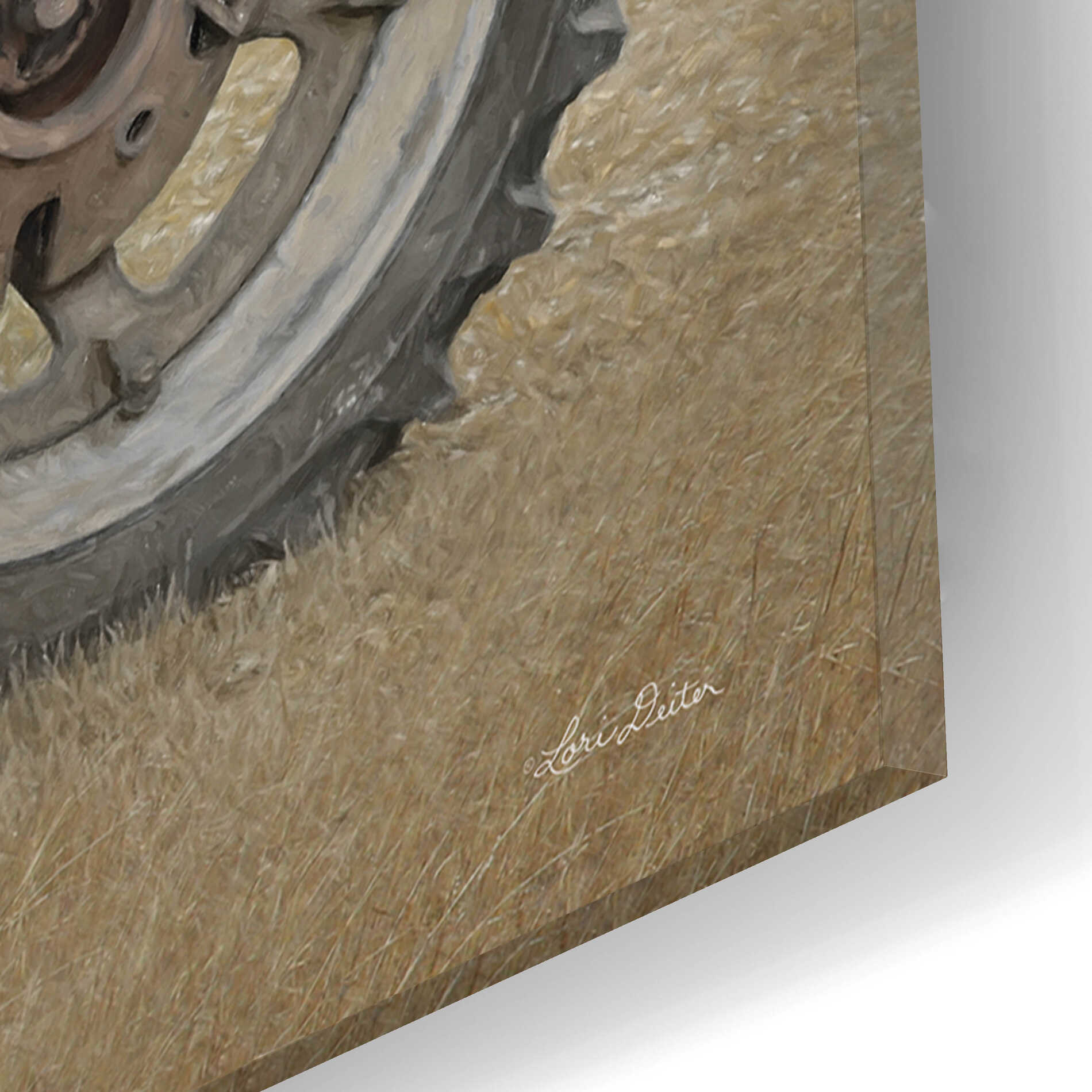 Epic Art 'Happy Fall' by Lori Deiter, Acrylic Glass Wall Art,16x12