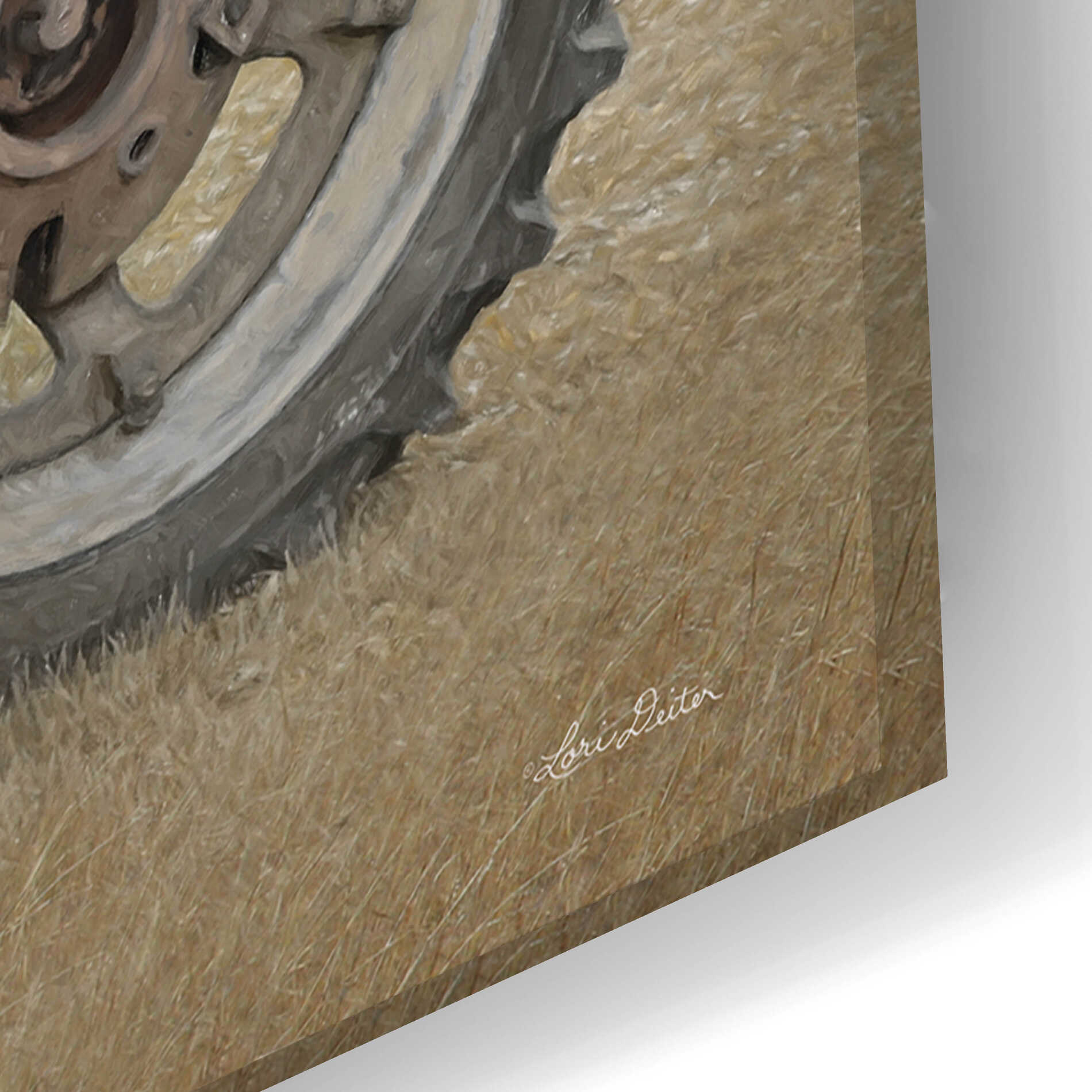 Epic Art 'Happy Fall' by Lori Deiter, Acrylic Glass Wall Art,24x16